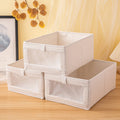3-Pack Foldable Storage Boxes – Wardrobe & Clothes Organizer