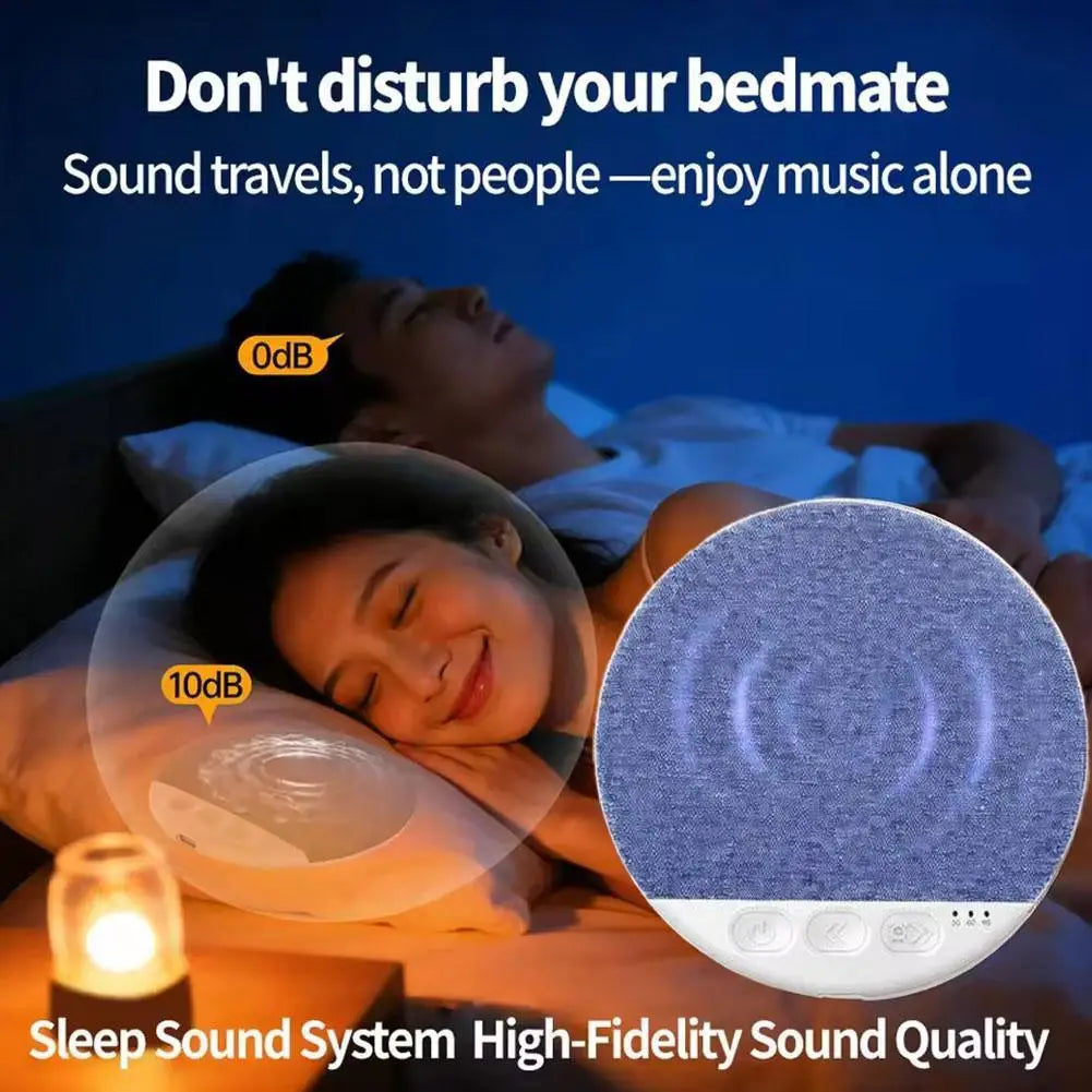 Bluetooth Pillow Speaker – White Noise & Sleep Timers