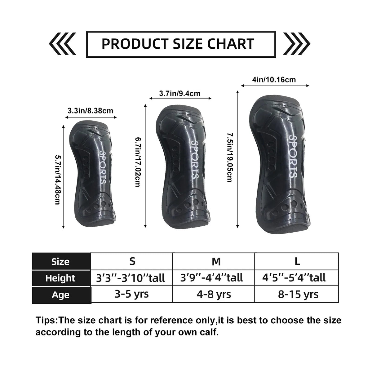Kids Football Socks & Shin Guards Set – Anti-Slip Knee-High