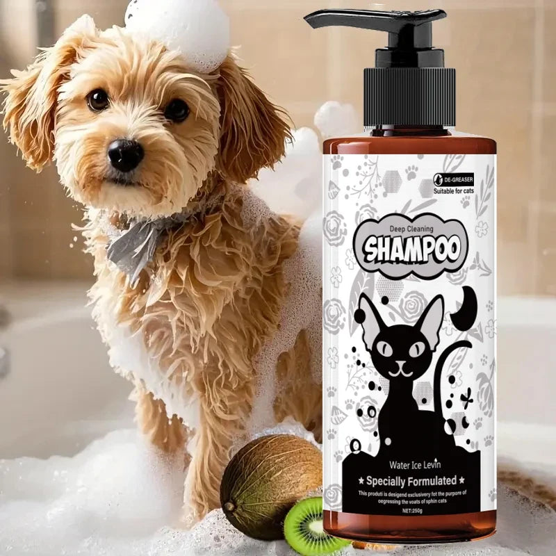 Pet Shampoo & Shower Gel – Gentle Cleansing for Cats & Dogs