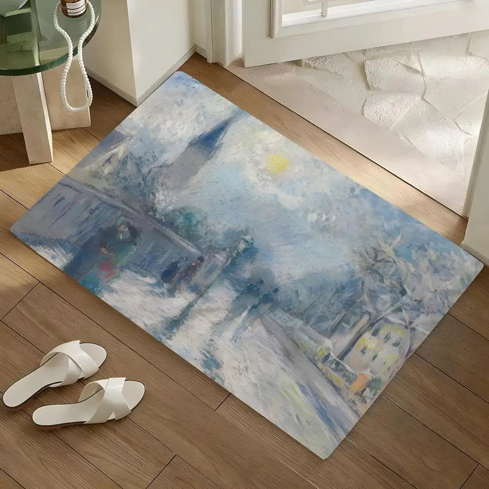 Diatomite Bath Mat – Quick Dry, Anti-Slip | Pissarro Art