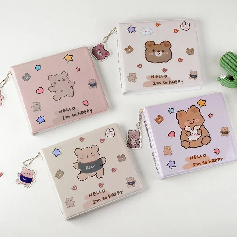 20-Capacity Cute Bear Hard CD/DVD Case Organizer | Portable
