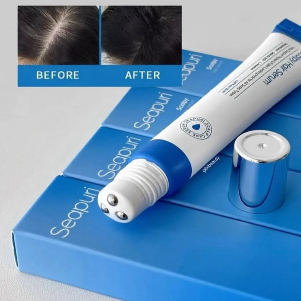 Scalp Hair Essence Rollerball Serum – Anti-Frizz & Strengthening