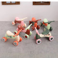 Dollhouse Miniature Scooter Model – Assembly Toy for Kids