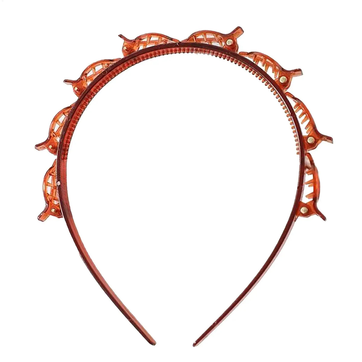 Women's Headband with Clips – Twist, Plait & Bang Styling Hoop