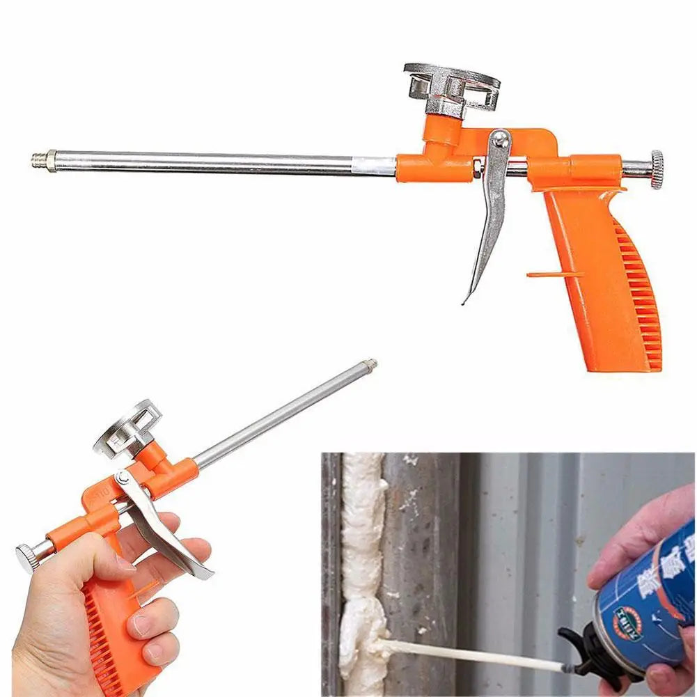 Expanding Foam Spray Gun – Metal Polyurethane Caulking Tool