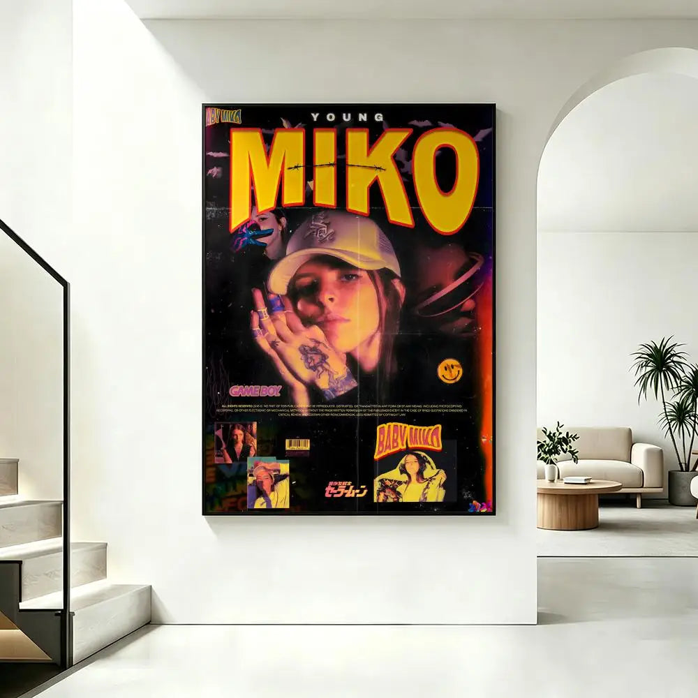 Y-Young M-Miko HD Poster – Aesthetic Wall Art Home Decor