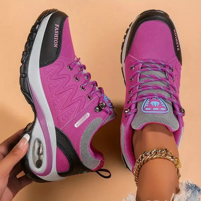 Women's Thick Sole Anti-Slip Flat Walking Shoes | Casual Sneakers
