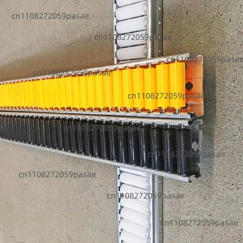 Galvanized Fluent Strip Slide Rail – Anti-Static Shelf Conveyor