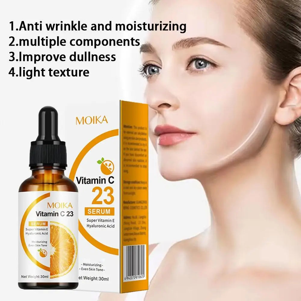 Vitamin C & Hyaluronic Acid Facial Serum – Brightening Essence
