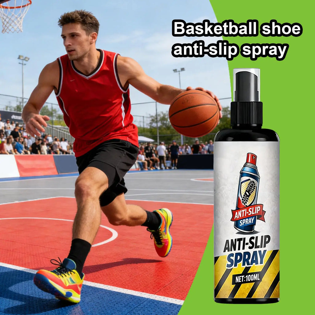 Basketball Shoe Grip Spray Footwear Traction Enhancer Non-slip