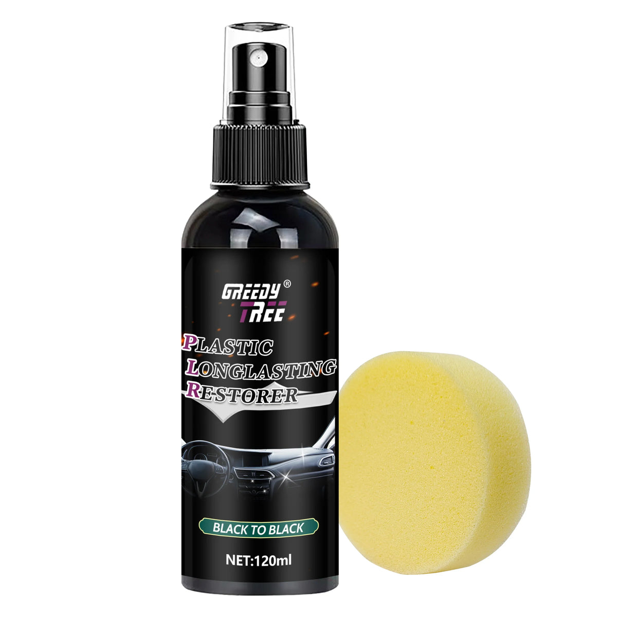 Multipurpose Car Interior Cleaner – Leather, Dash & Fabric