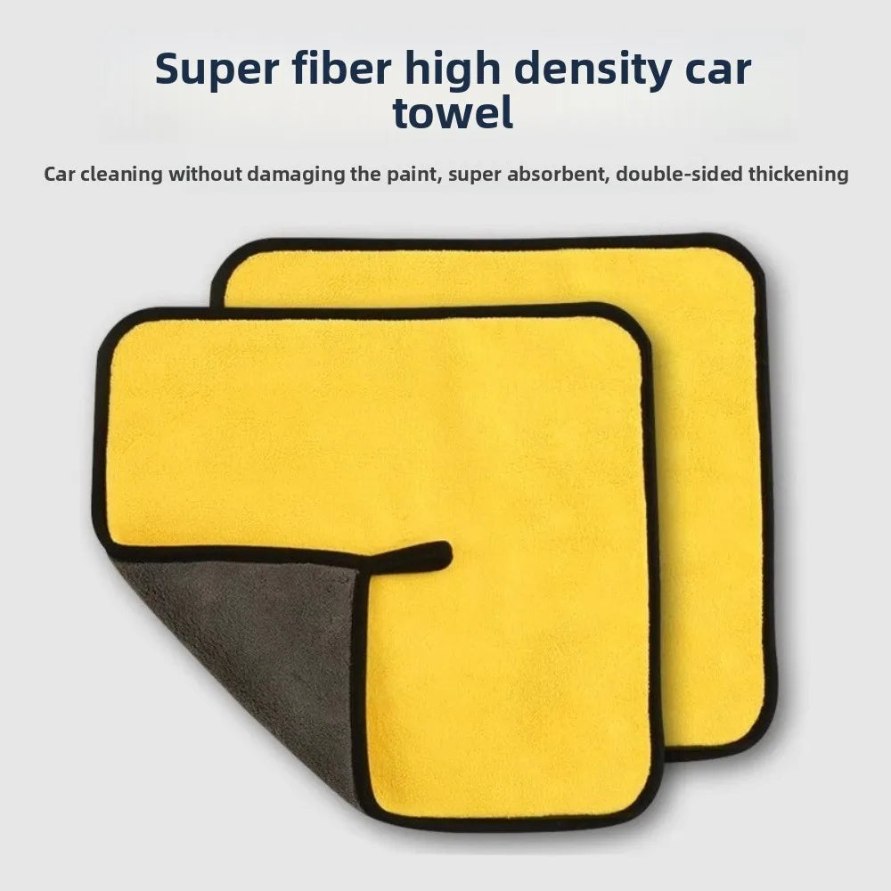 Microfiber Cleaning Cloths – Double Layer Quick Dry Towels