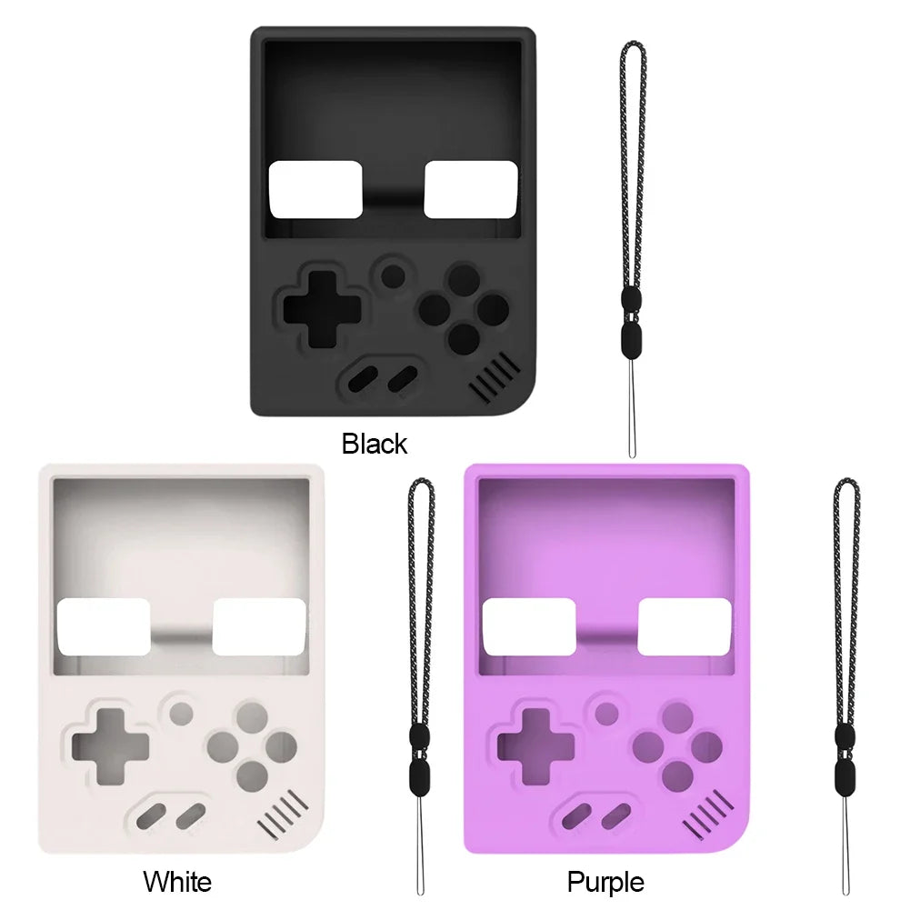 Silicone Case + Lanyard for MIYOO Mini Plus – Shockproof Cover