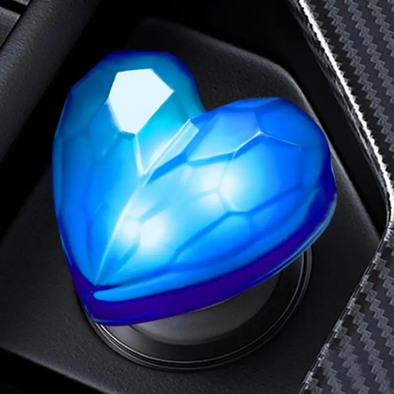 Ambient Lighting Car Interior Heart Lights Decor Changing Atmosphere
