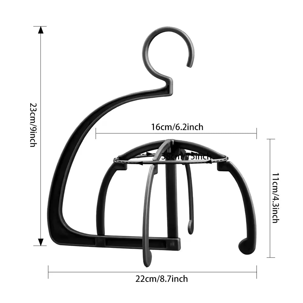 Hanging Wig Display Stand | Portable Wig Holder & Organizer