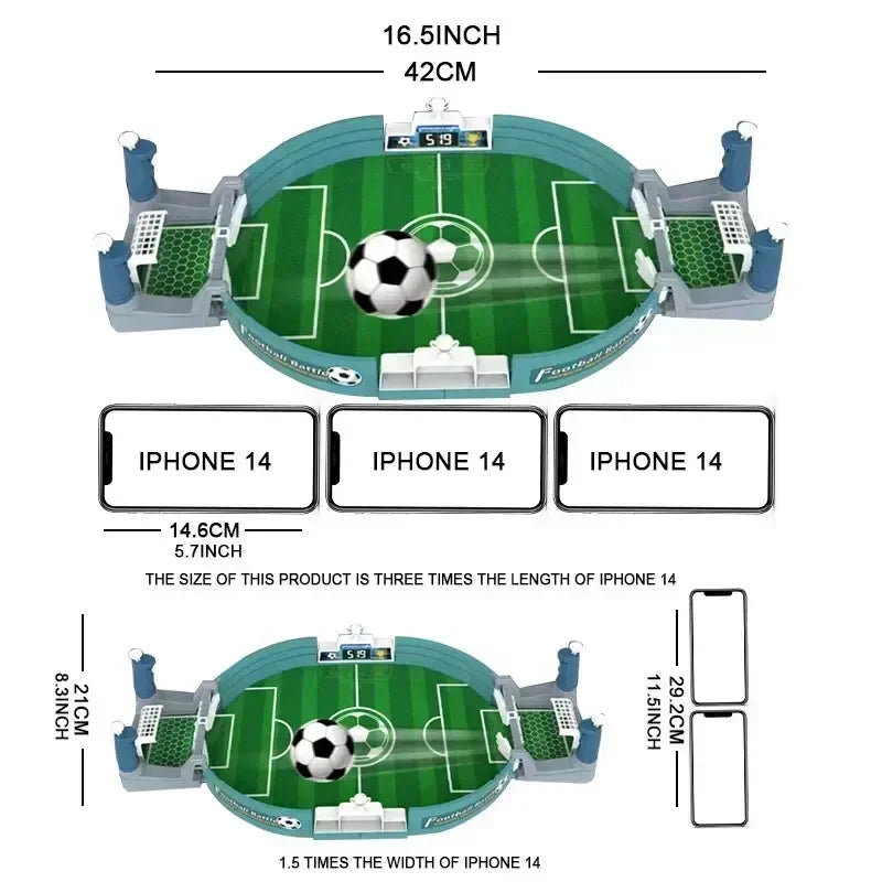Creative Indoor Playtime Activity Kids Puzzle Soccer Table Two-person