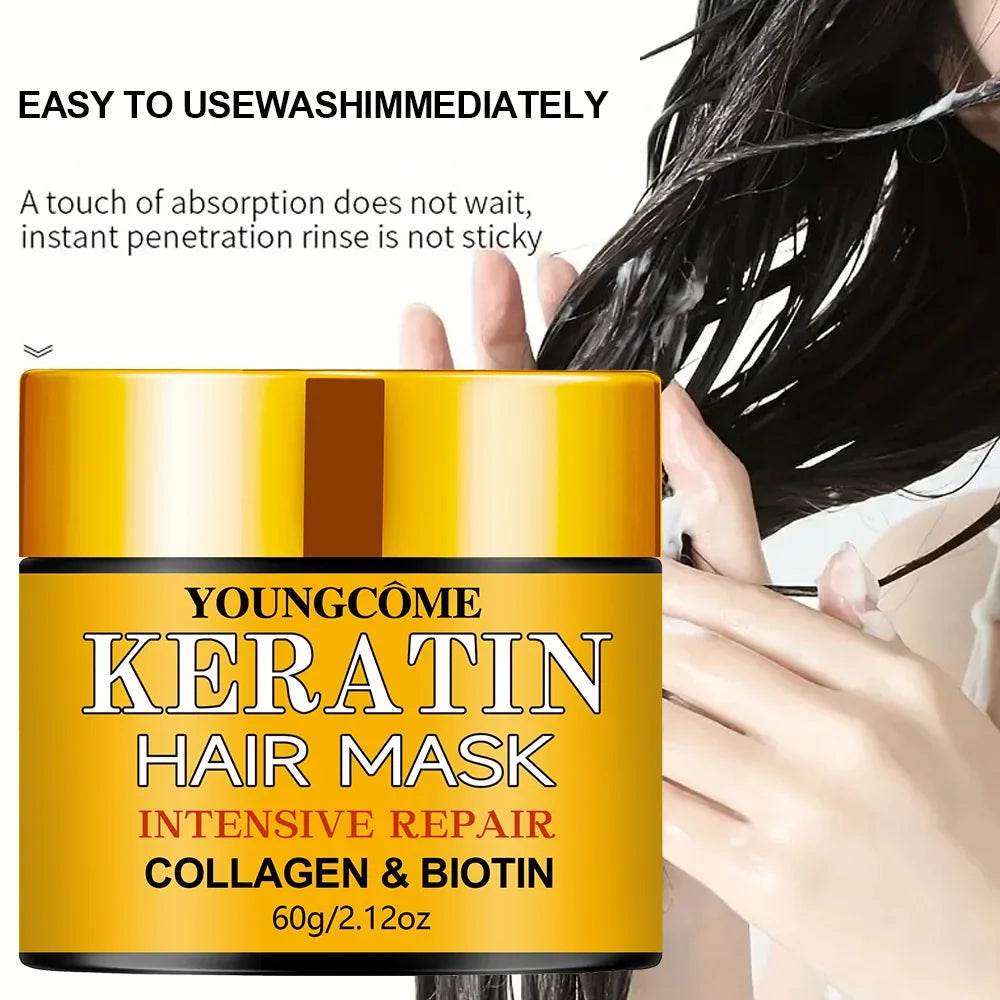 Hair Repairs Mask Biotin Collagen Keratin Treatment Hairs Conditioner