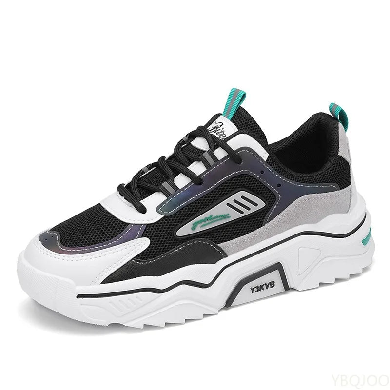 Men's Breathable Mesh Sneakers – Lightweight Casual Sports Shoes