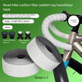 Carbon Fiber Silicone Handlebar Tape – Anti-Slip Road Bike Wrap