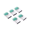 5 16Pin Usb Electric Terminals Welding DIY Data Cable Support PCB