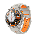Yoateo Smart Watch – 1100mAh Battery, Bluetooth Call & Compass
