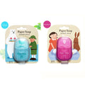 Portable Paper Soap Tablets – 50 Disposable Travel Soap Sheets