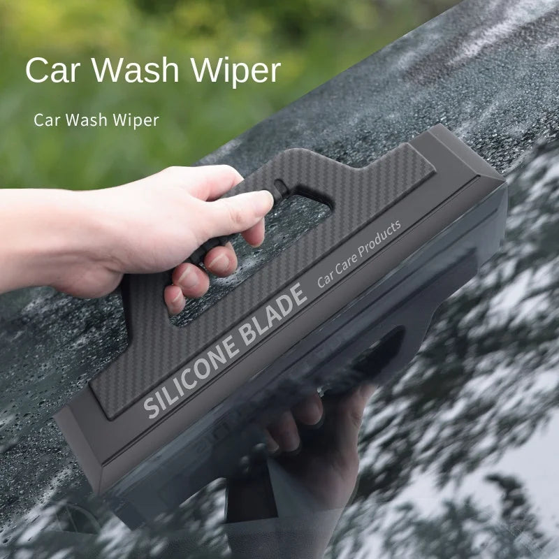 Non-Scratch Silicone Squeegee – Car Wrap & Window Wiper Tool