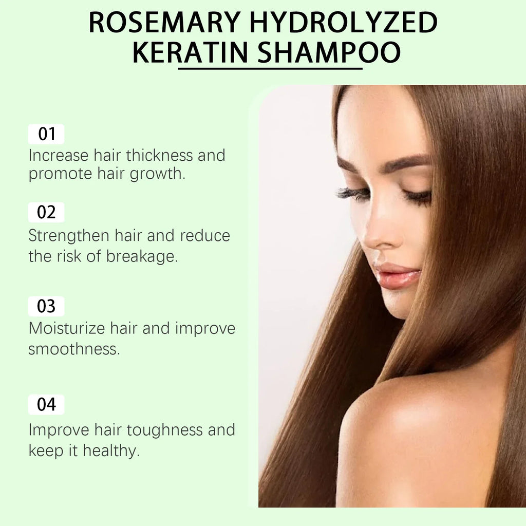 HOEGOA Rosemary Shampoo – Hair Growth & Deep Nourishing