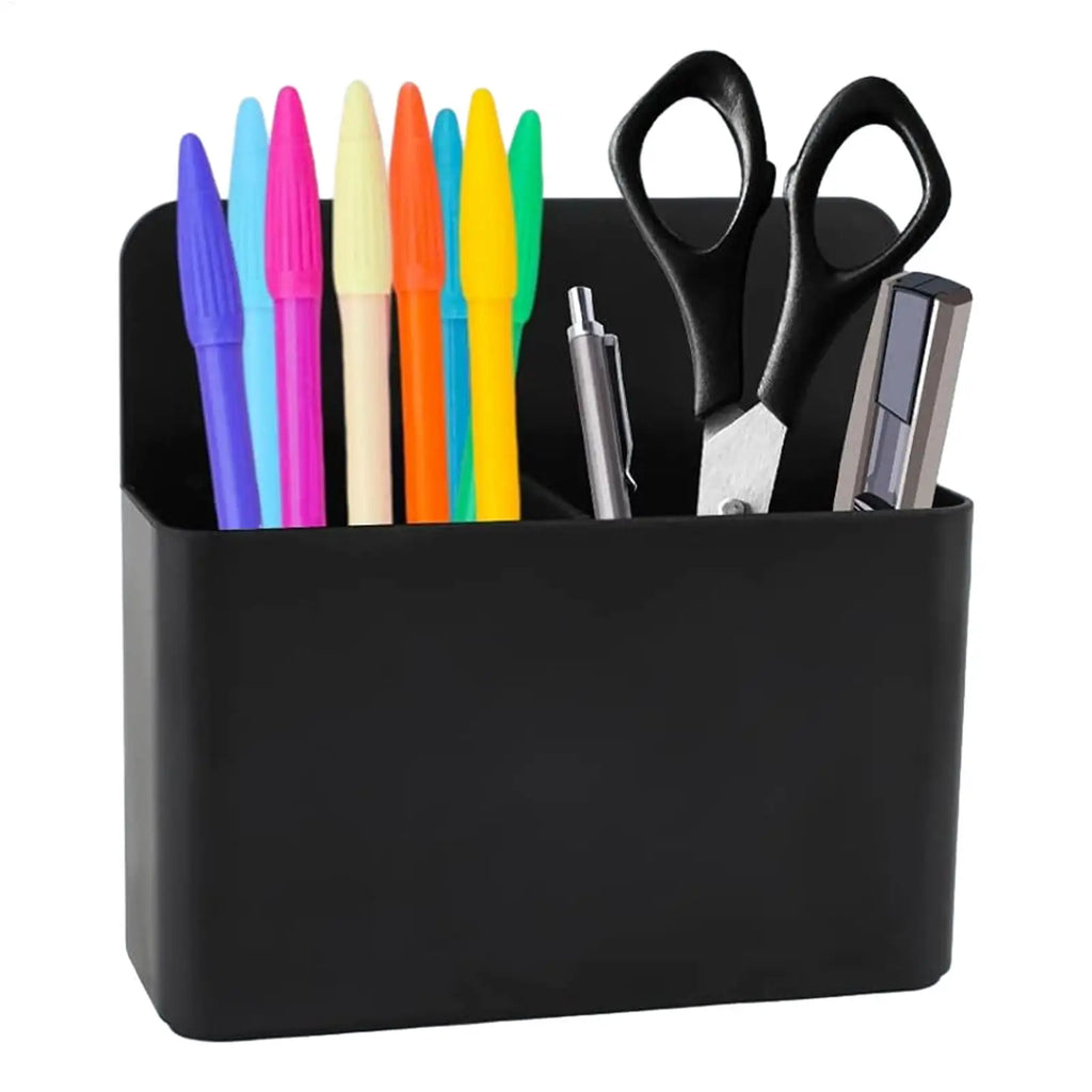 Magnetic Pencil Holder Pen Cup Storage Organizer Dry Erase Marker