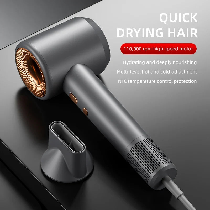HOMEFISH Ionic High-Power Hair Dryer | Frizz-Free Drying