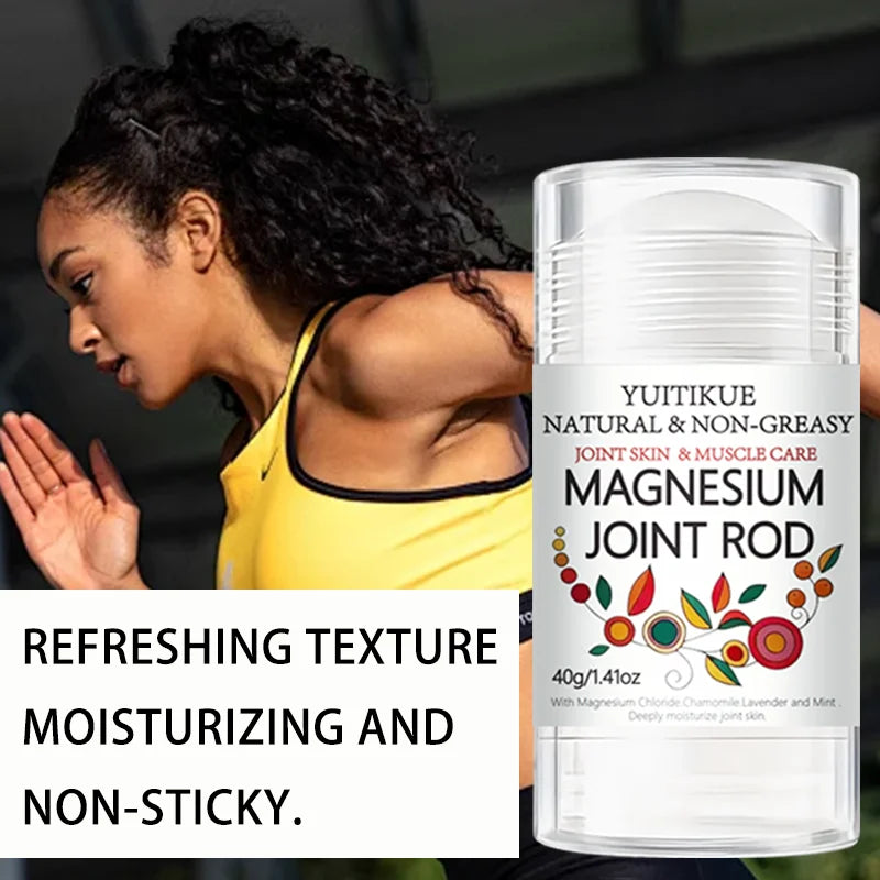 YUITIKUE Magnesium Roll-On Stick 40g – Natural Body Moisturiser