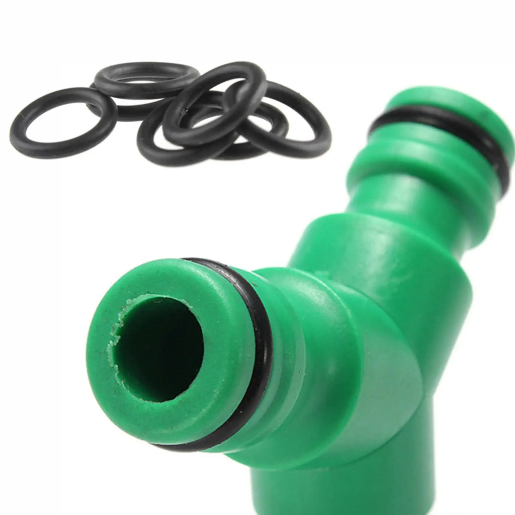 50-Piece Rubber O-Ring Set – Oil & Heat Resistant Sealing Washers
