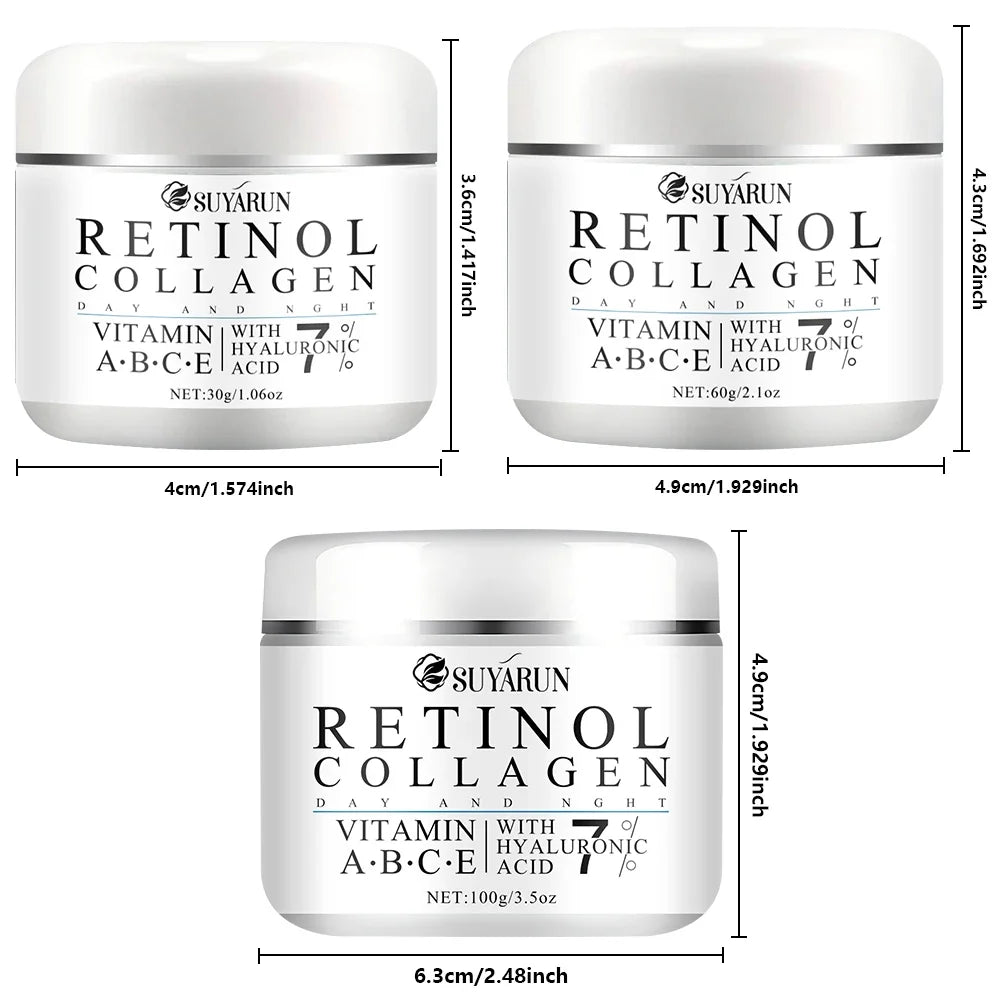 Retinol Collagen Cream – Vitamin E & Shea Butter Anti-Aging
