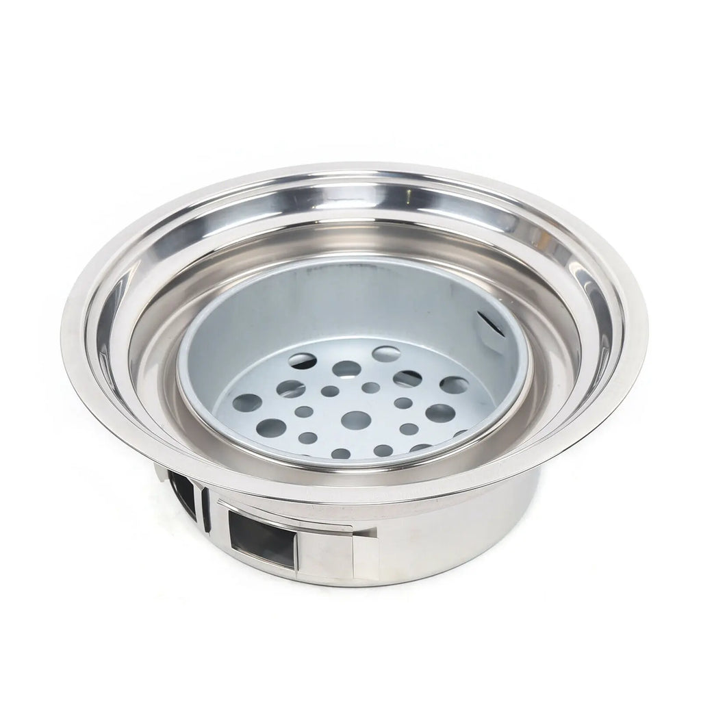 Korean Charcoal BBQ Grill | Stainless Steel Non-Stick Outdoor