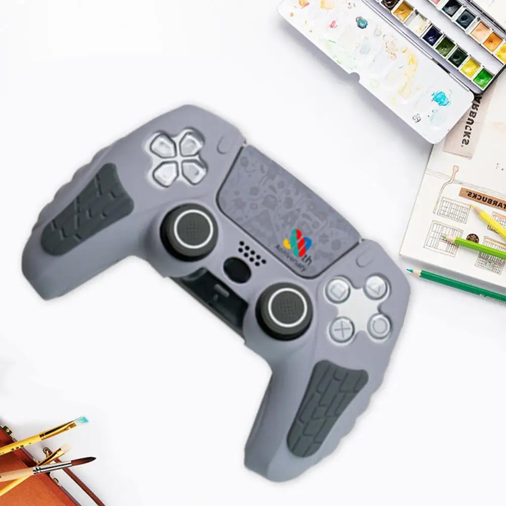 PS5 Controller Silicone Cover – Non-Slip Grip & Thumb Stick Caps