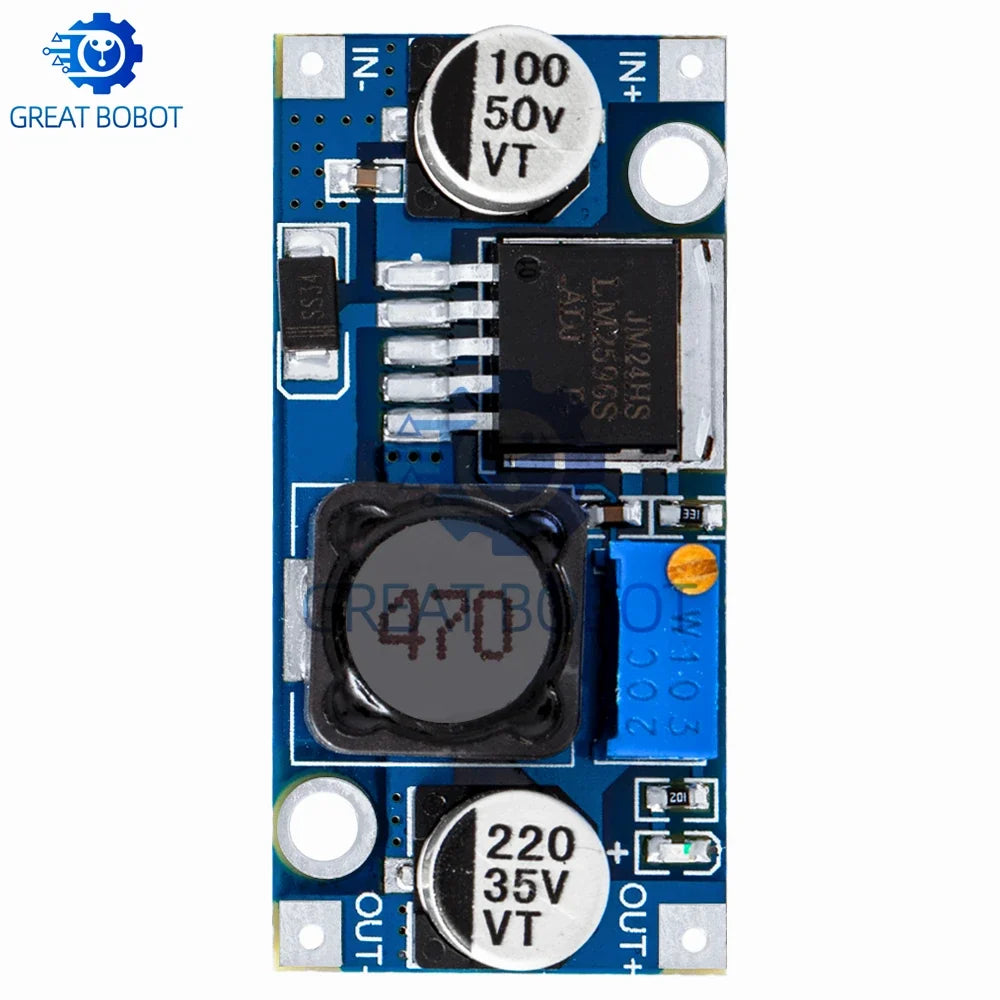LM2596 DC-DC Buck Converter 3A Adjustable Step-Down Module
