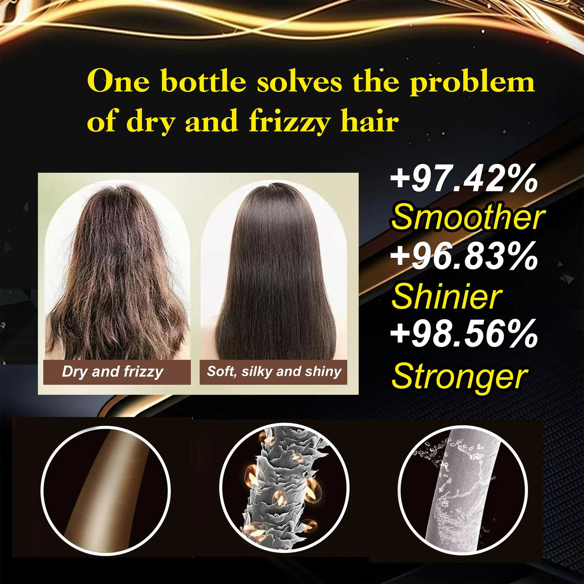 Power Oil Hair Mask Prevent Dryness Split Ends Repair Damage Frizz