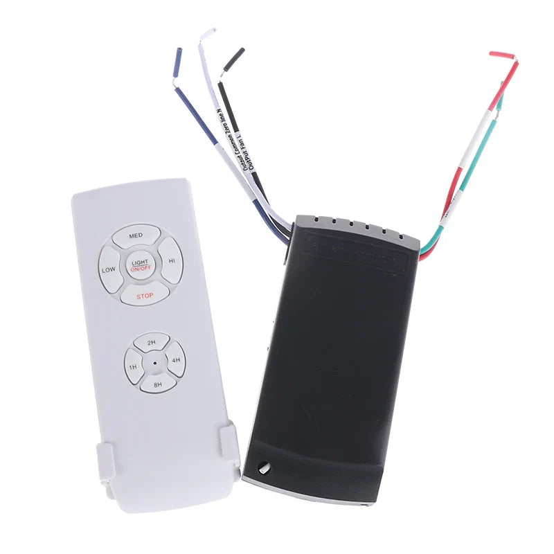 Universal Ceiling Fan Remote Control Kit – Speed & Timer