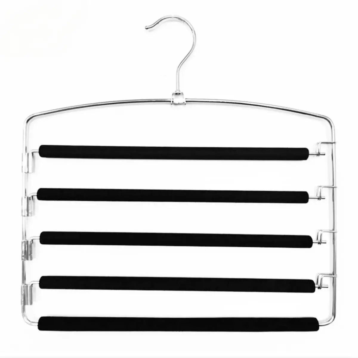 Five-layer Foam Pants Rack Plastic Rubber Coating Multi-layer