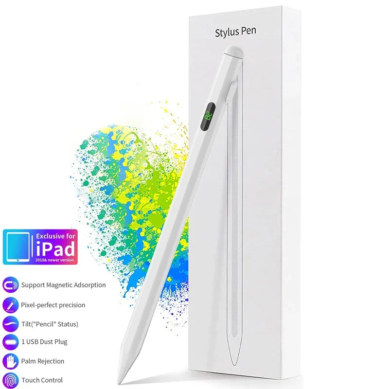Universal Stylus Pen with LED Power Display – iPad Android Windows