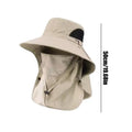 UV Sun Hat with Neck Flap – Unisex Fishing & Hiking Cap