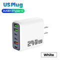 240W 6-Port USB-C Wall Charger PD3.0 QC3.0 | Fast Charging
