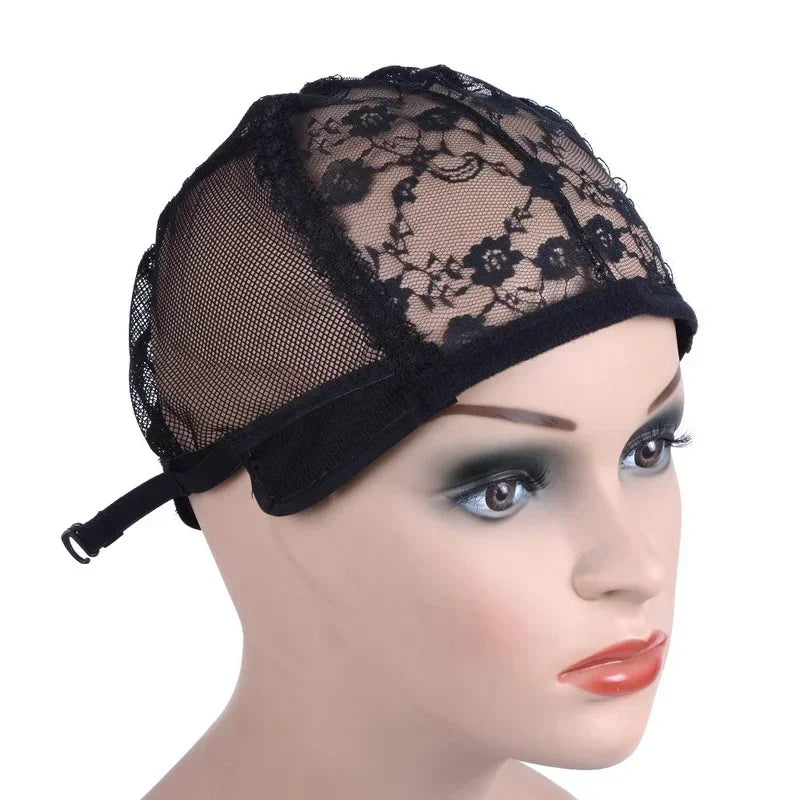 3-Pack Stretch Dome Wig Caps & Lace Cap for Wig Making