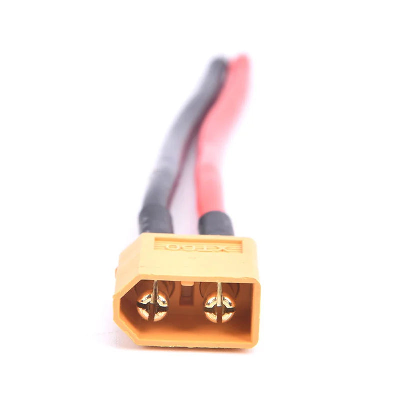 XT60 Male & Female Connector Pair – 14 AWG Silicone Wire for RC LiPo