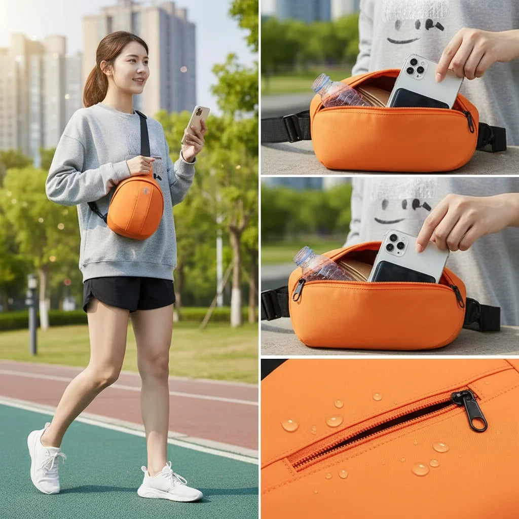 Women's Waterproof Crossbody Chest Bag | Large Capacity