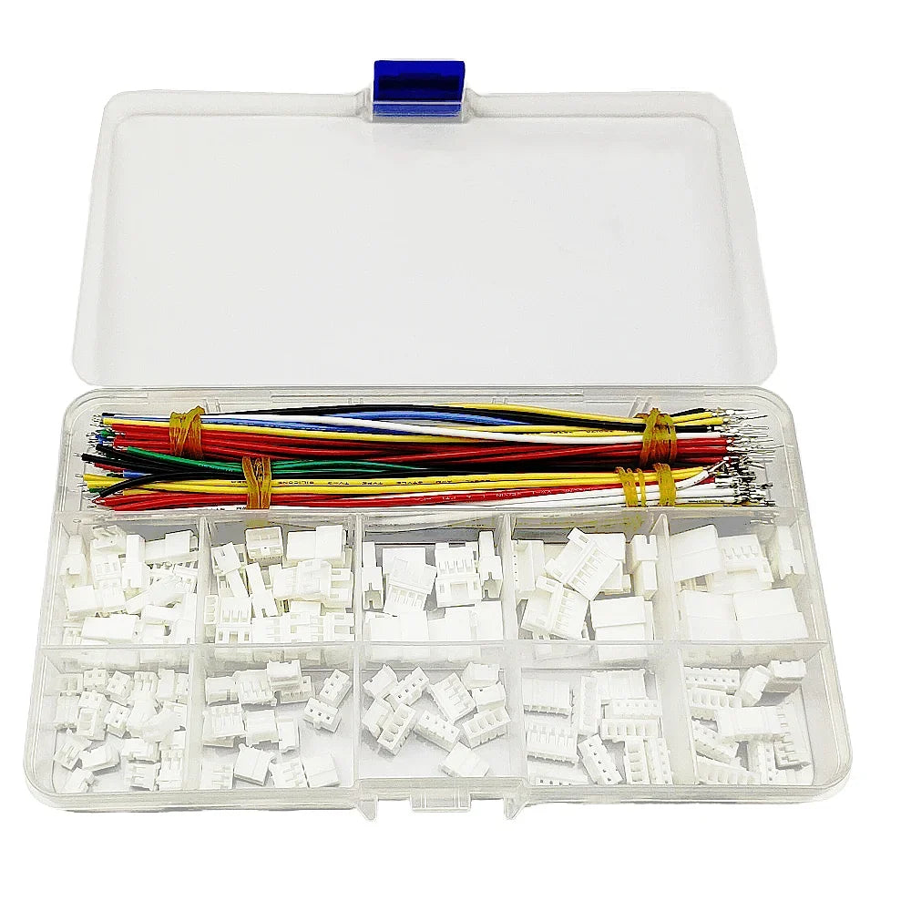 JST PH Connector Male Female Pre-crimped 24AWG Silicone Cable Battery