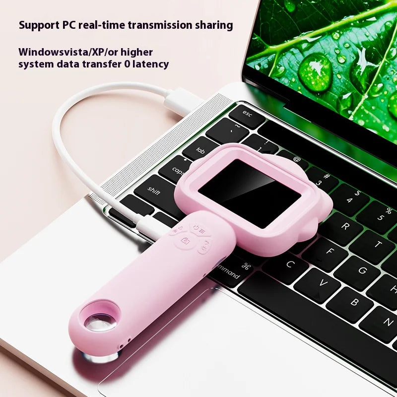 Kids Handheld Portable Microscope Toy – Up to 500X Magnification