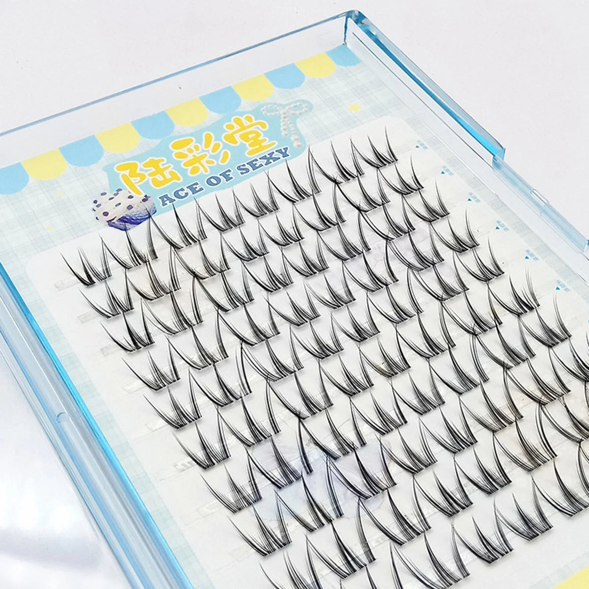 Wispy False Eyelashes 10 Rows | Natural Fluffy Cluster Lashes