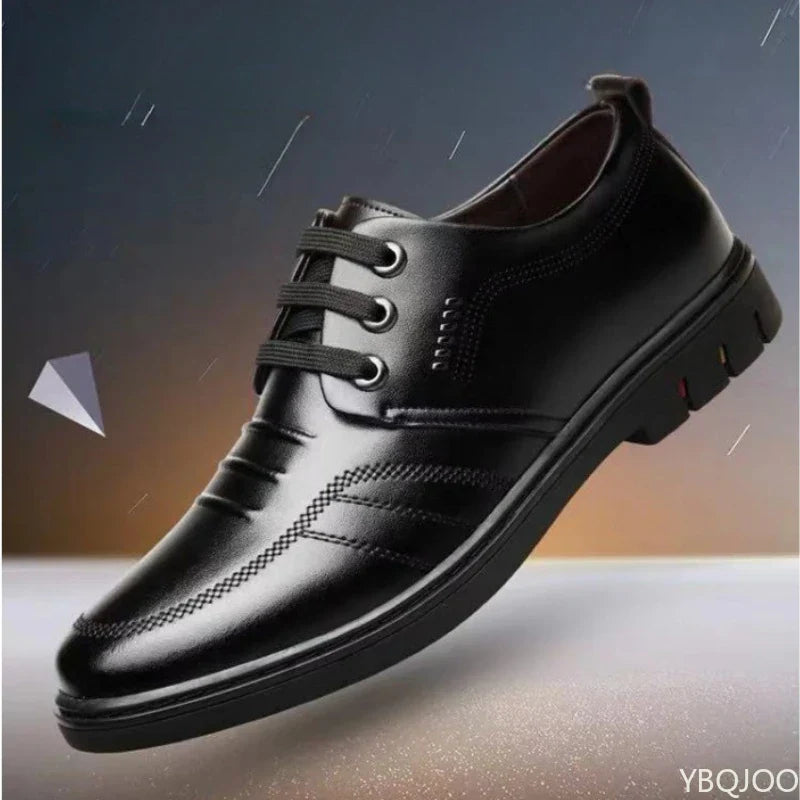 Men's Non-Slip Casual Business Flat Shoes – Soft EVA Sole